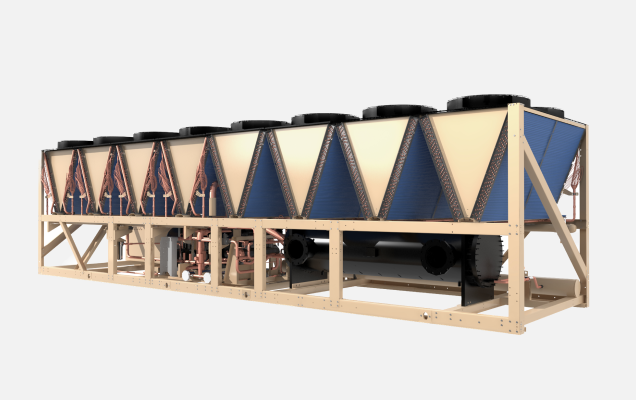 YSPA Air Source Screw Heat Pump YSPA
