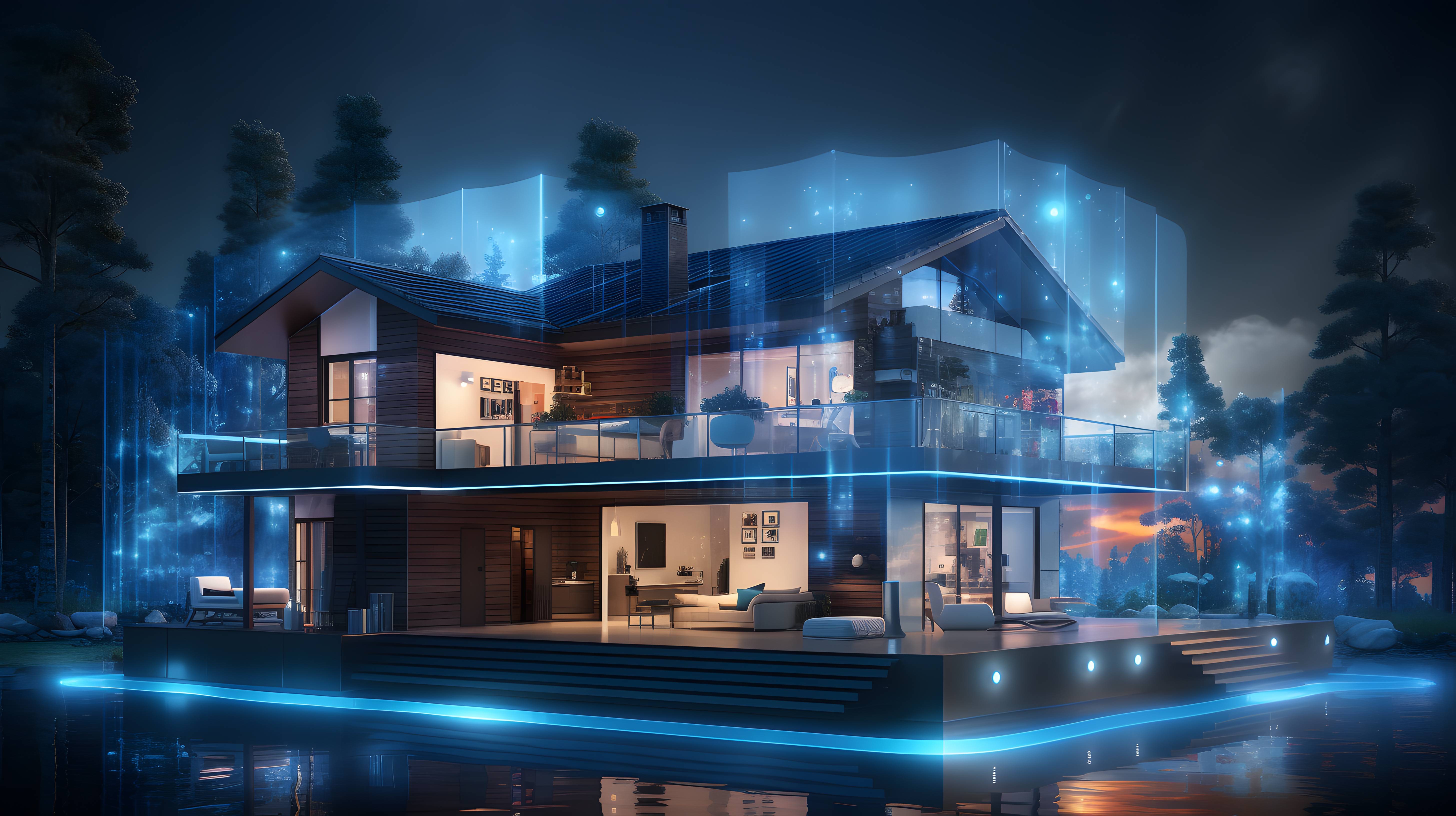 Modern House shielded by Johnson Controls Arabia Fire Protection Systems