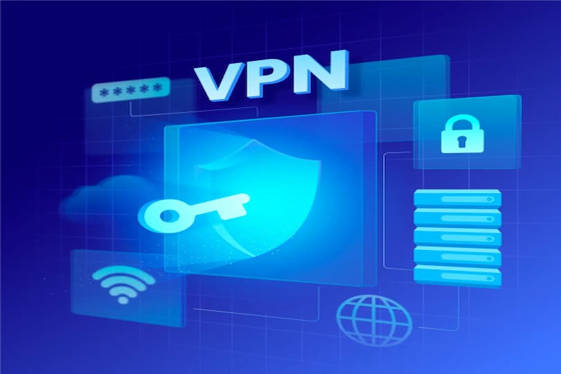 صورة تعرض الاختصار "VPN!".