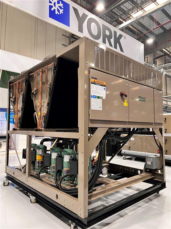 Johnson Controls Arabia HVAC System Displayed in an Event