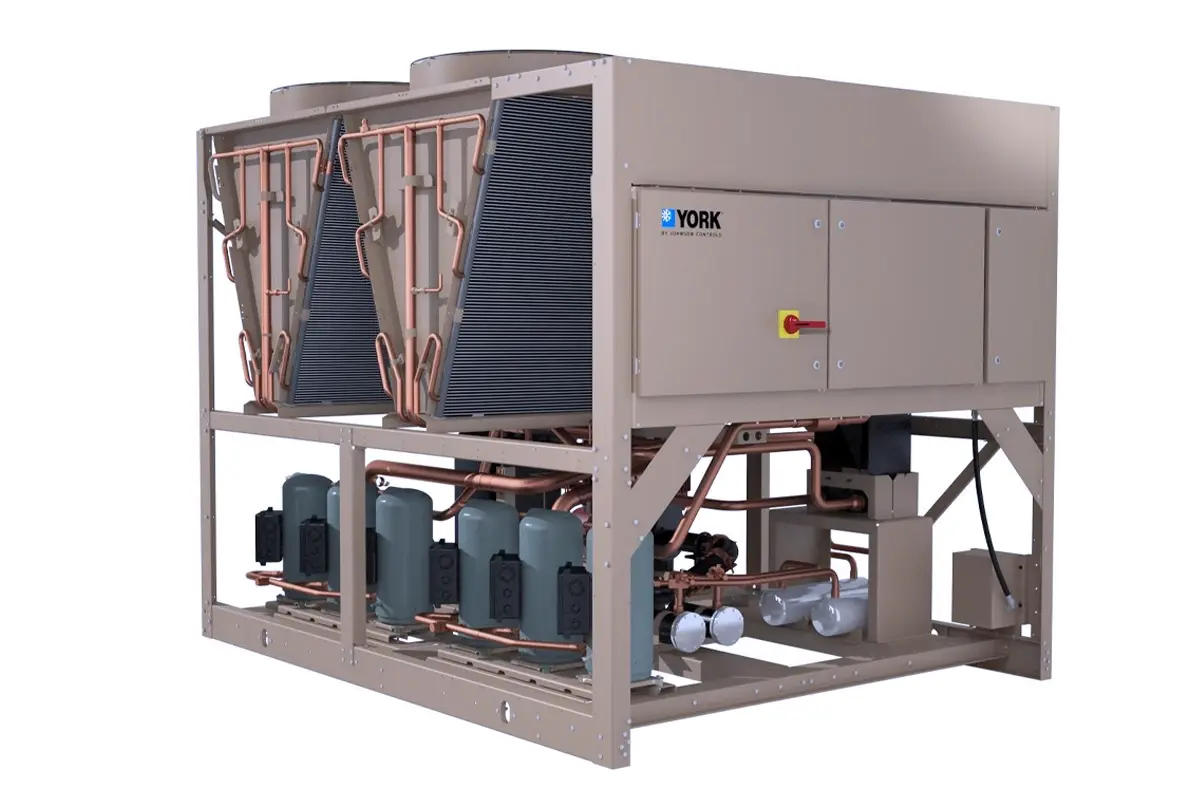  الشيلرات الهوائية (Air-Cooled)