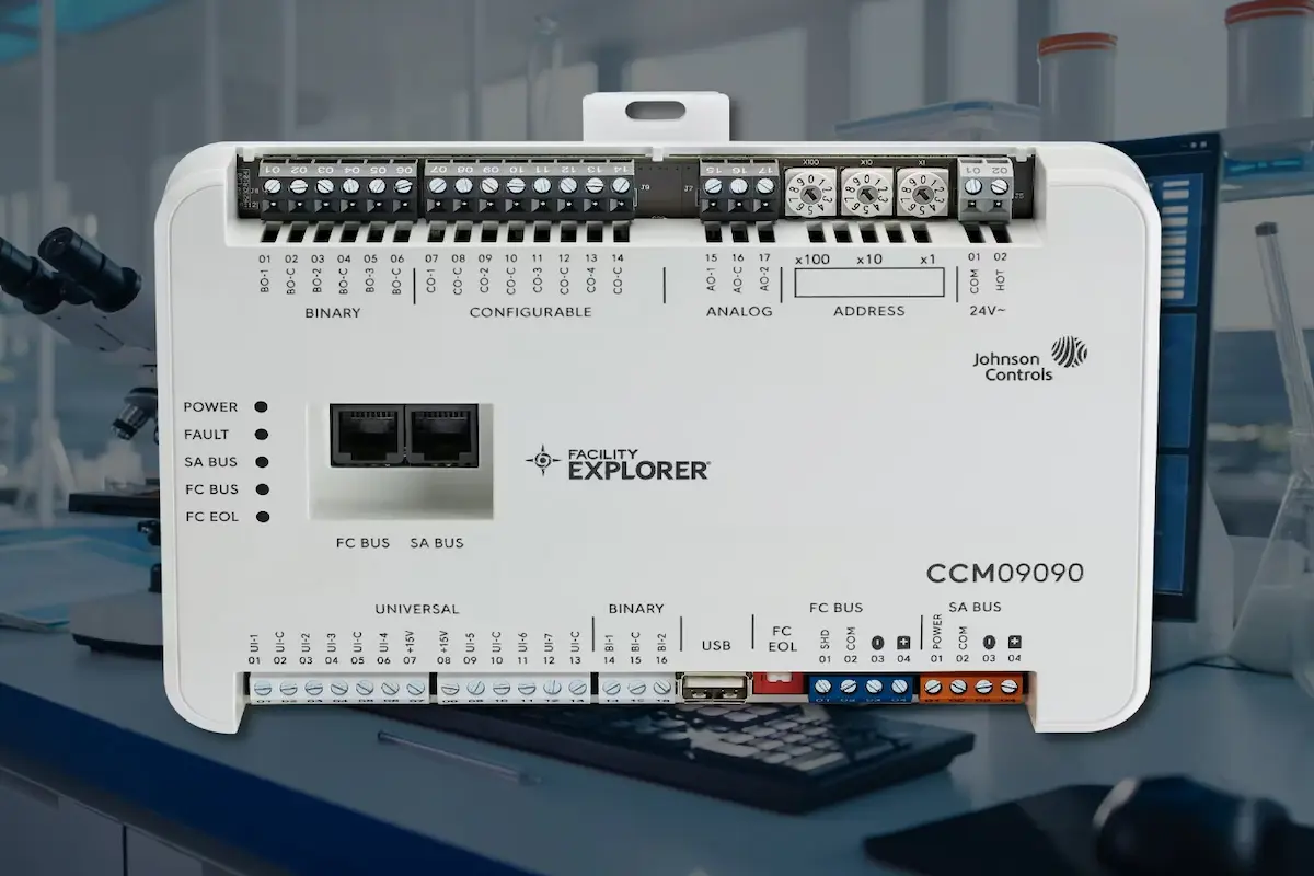 جونسون كنترولز العربية مستكشف المرافق (FX) وحدة تحكم تطبيقات متقدمة قابلة للبرمجة