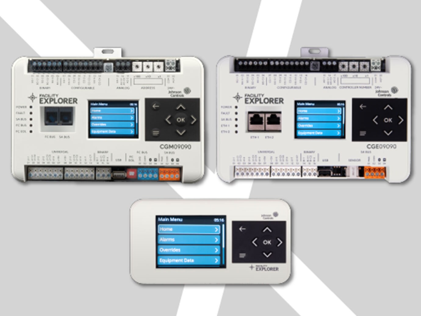 وحدات تحكم أتمتة المباني مستكشف المرافق من جونسون كنترولز العربية التي تدمج أنظمة التكييف والإضاءة والأمن